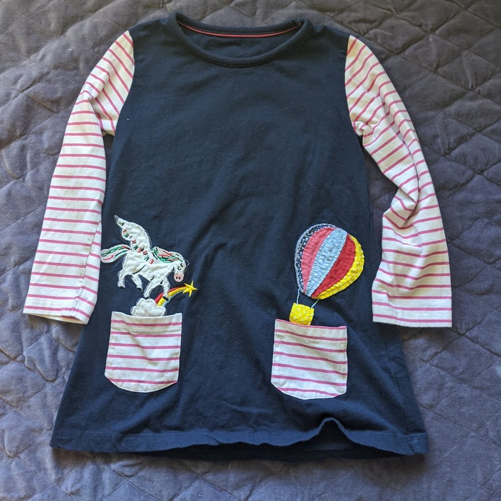 4T Basic Shirt Tunic Dress